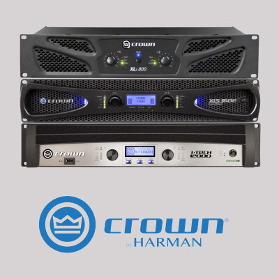 Crown-PA Amps - 