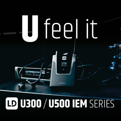 U300 IEM &amp; U500 IEM - In-ear monitoring for beginners &amp; professionals - 