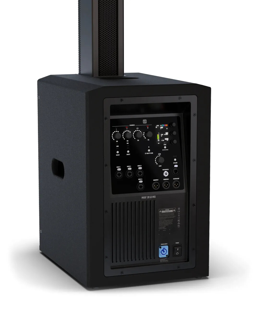 MAUI G3 MIX subwoofer with integrated digital mixer