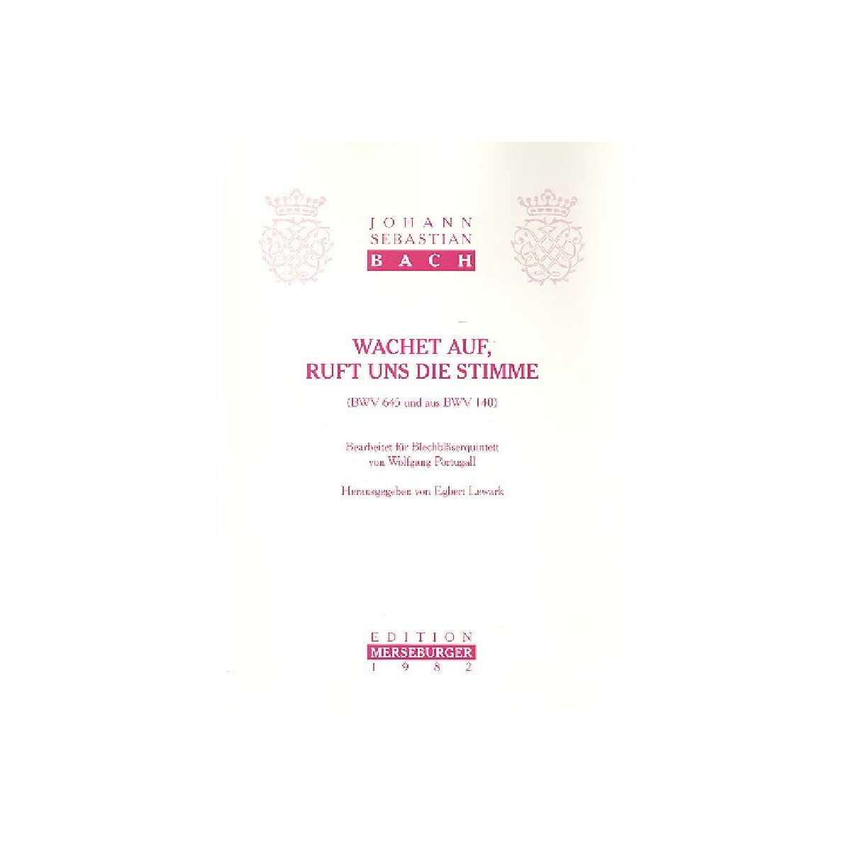 Wachet auf ruft uns die Stimme box