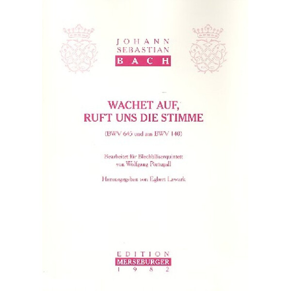 Wachet auf ruft uns die Stimme