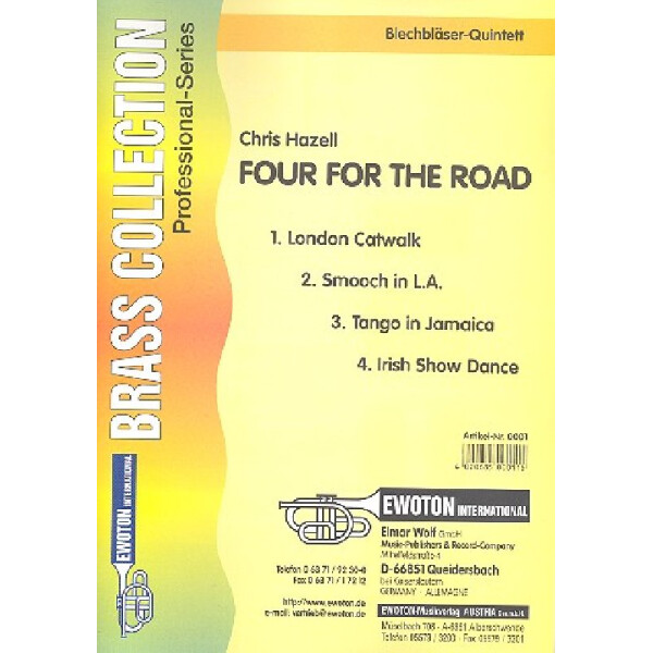Four for the Road for brass quintet