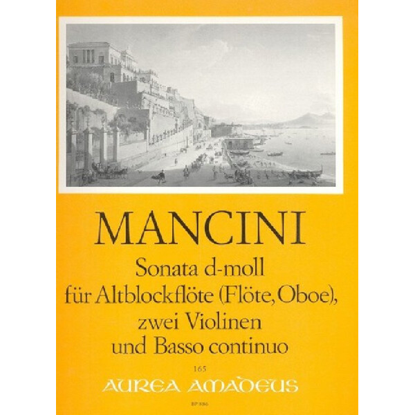 Sonate d-Moll für Altblockflöte,