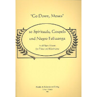 Go down Moses 20 Spirituals, Gospels
