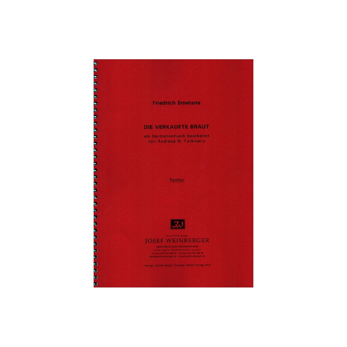 Die verkaufte Braut für Bläser box