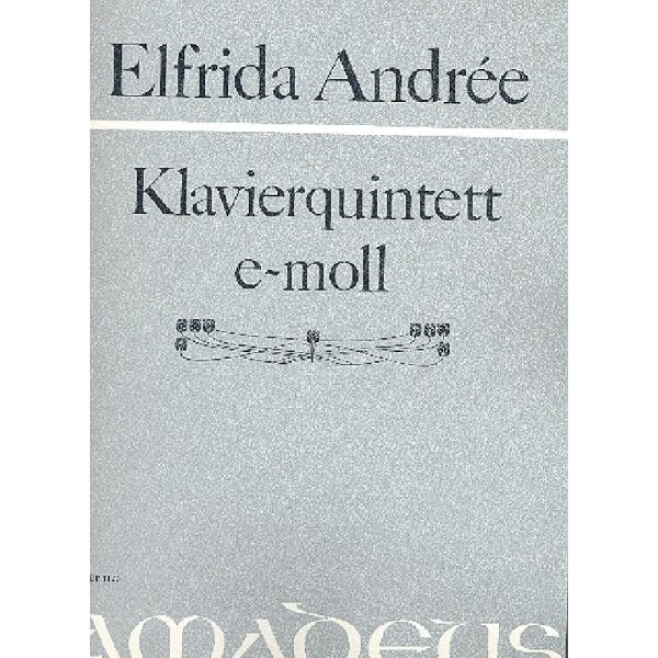 Klavierquintett e-Moll für Klavier,