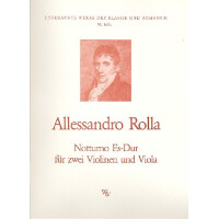 Notturno Es-Dur für 2 Violinen