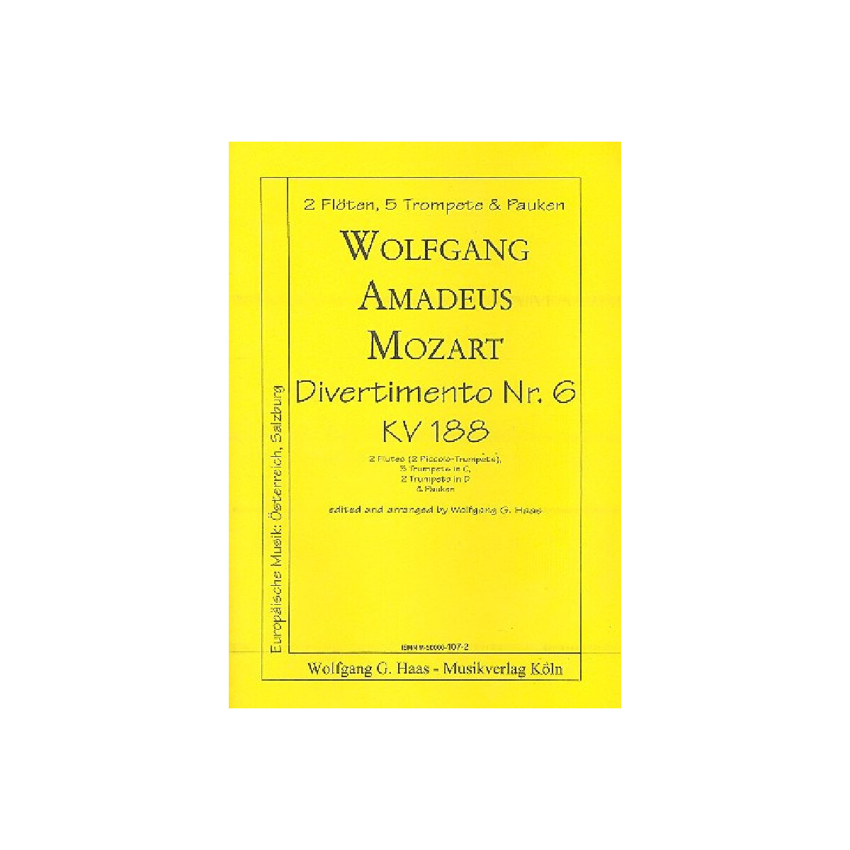Divertimento Nr.6 KV188 box