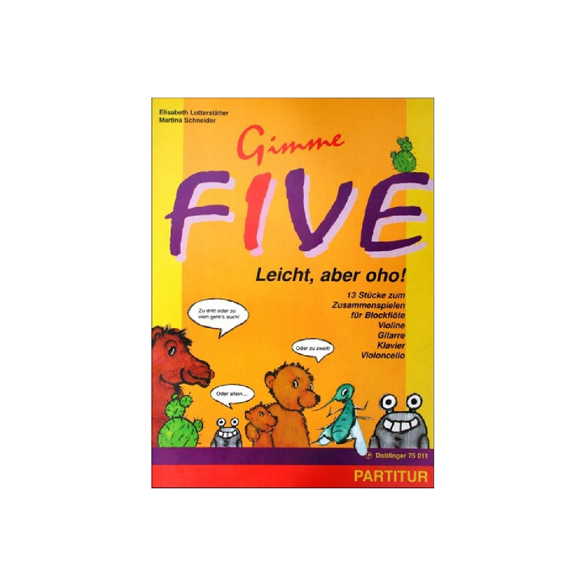 Gimme five 13 Stücke zum Zusammensp box