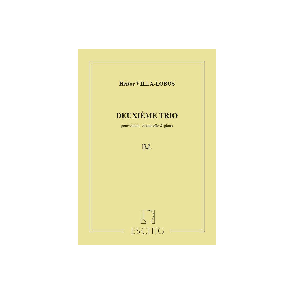 Trio no.2 pour piano, violon et