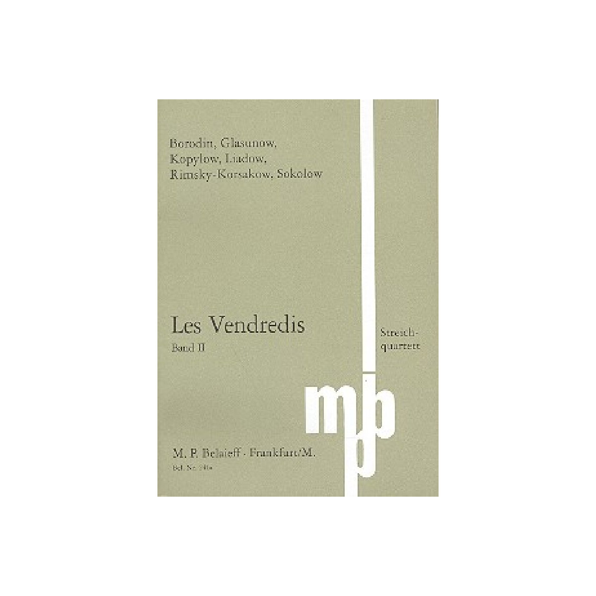 Les Vendredis Band 2 für