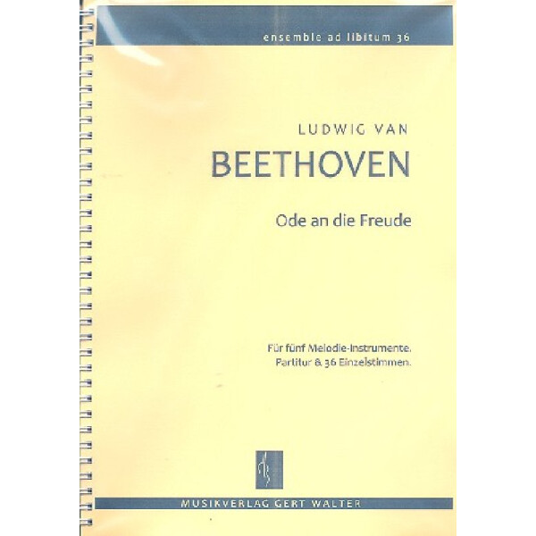 Ode an die Freude für flexibles Ensemble