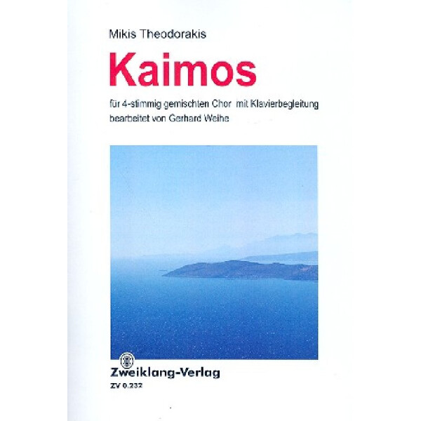 Kaimos für gem Chor und Klavier