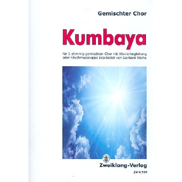Kumbaya für gem Chor und Klavier
