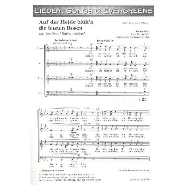 Auf der Heide blühn die letzten Rosen