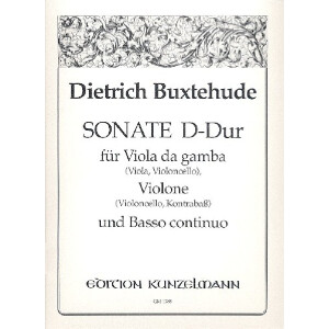 Sonate D-Dur f&uuml;r Viola