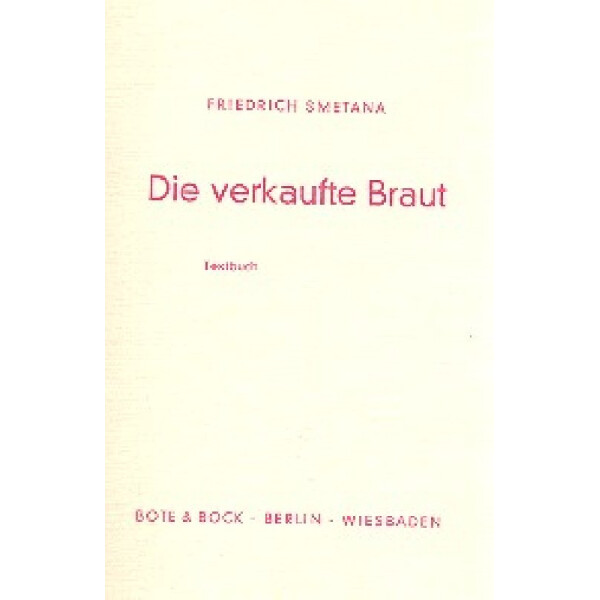 Die verkaufte Braut