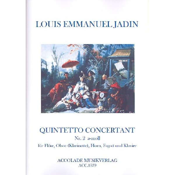 Quintetto concertant a-Moll Nr.2 für Flöte,