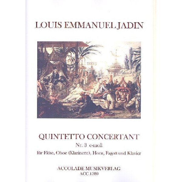 Quintetto concertant c-Moll Nr.3 für Flöte,