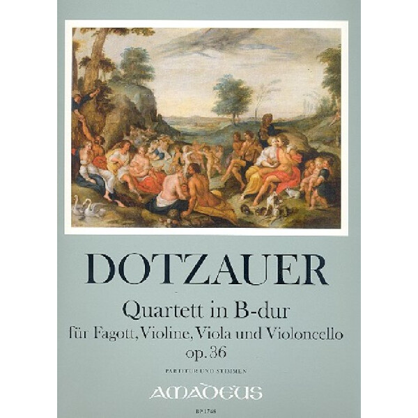 Quartett B-Dur op.36 für Fagott, Violine,