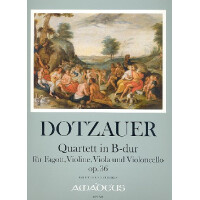 Quartett B-Dur op.36 für Fagott, Violine,