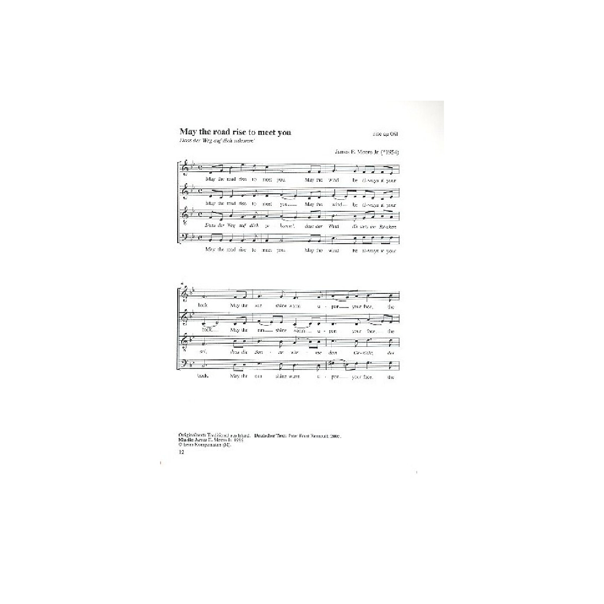 May the Road rise to meet You box