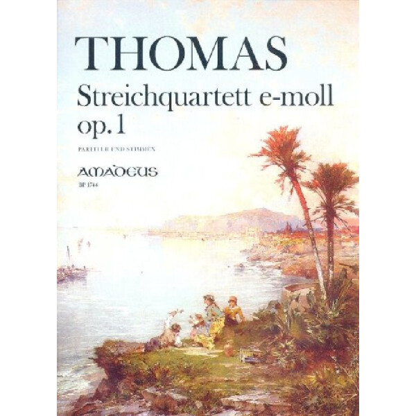 Quartett e-Moll op.1 für 2 Violinen, Viola