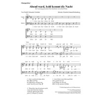 Abend ward bald kommt die Nacht