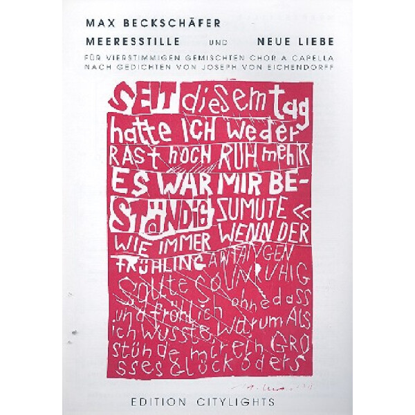 Meeresstille  und  Neue Liebe