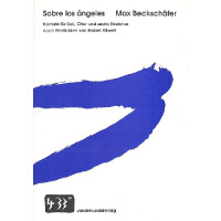 Sobre los ángeles für Soli, gem Chor