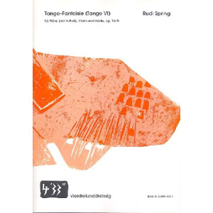 Tango-Fantaisie op.74d f&uuml;r Fl&ouml;te (mit...