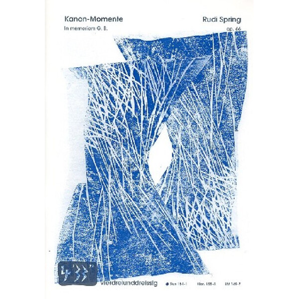 Kanon-Momente op.66 für Altsaxophon,