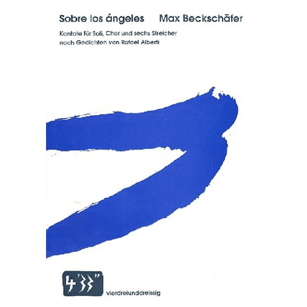 Sobre los ángeles für Soli, gem Chor