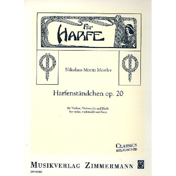 Harfenständchen op.20 für Violine,