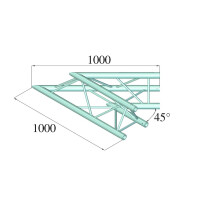 Alutruss TRILOCK 6082AC-19 2-way corner 45°