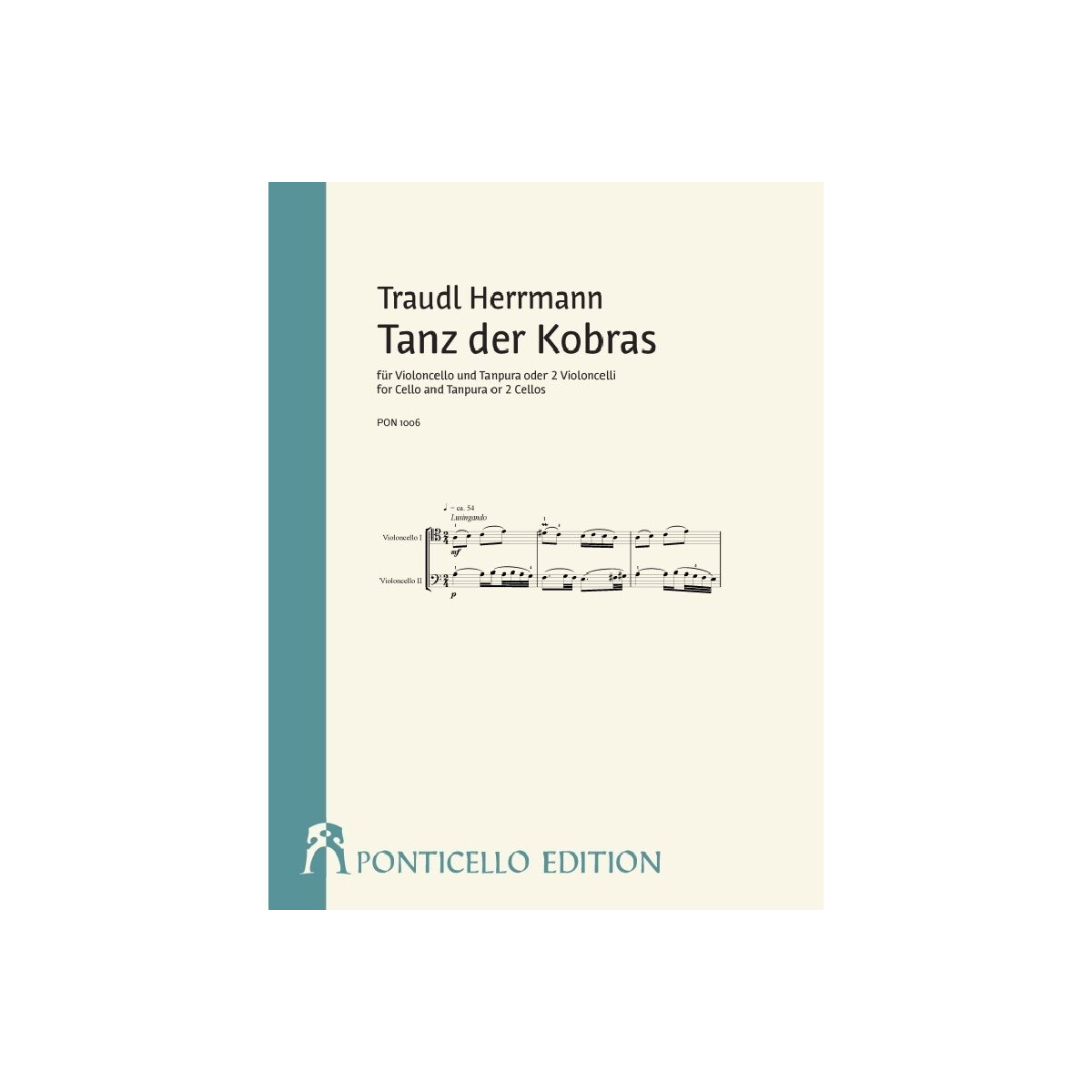 Tanz der Kobras für Violoncello und box