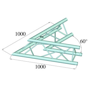 Alutruss TRILOCK 6082AC-20 2-way corner 60°