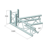 Alutruss TRILOCK 6082AC-20-3 3-way corner 60°
