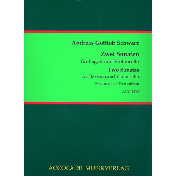 2 Sonaten für Fagott und Violoncello