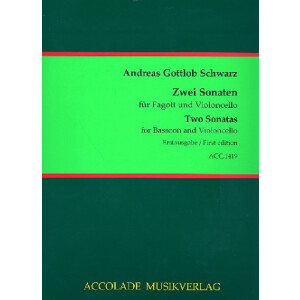 2 Sonaten f&uuml;r Fagott und Violoncello
