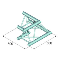 Alutruss TRILOCK 6082AC-21 2-way corner 90°
