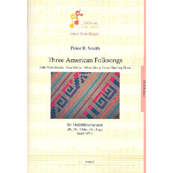 3 American Folksongs für Flöte, Oboe,