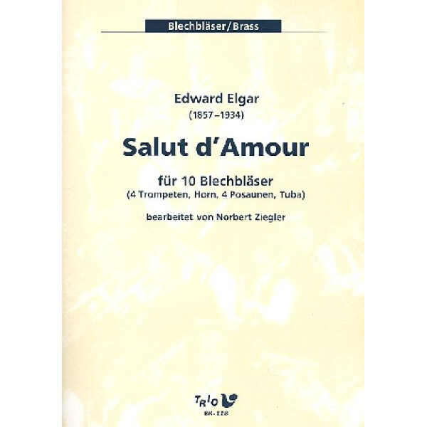 Salut damour für 10 Blechbläser