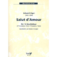 Salut damour für 10 Blechbläser