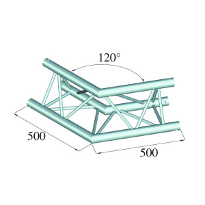 Alutruss TRILOCK 6082AC-22 2-way corner 120°