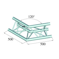 Alutruss TRILOCK 6082AC-22 2-way corner 120°