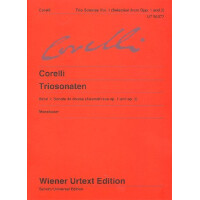 Triosonaten Band 1 für 2 Violinen und Bc