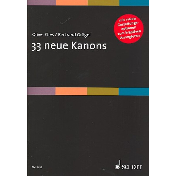 33 neue Kanons