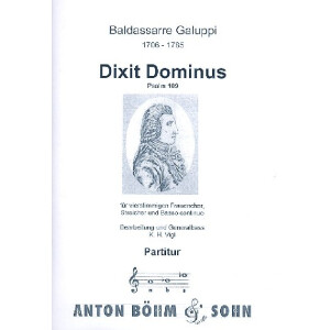 Dixit Dominus f&uuml;r Frauenchor,