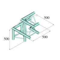 Alutruss TRILOCK 6082AL-31 3-way corner right